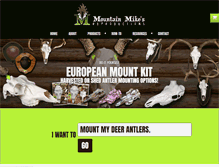 Tablet Screenshot of masterofskulls.com